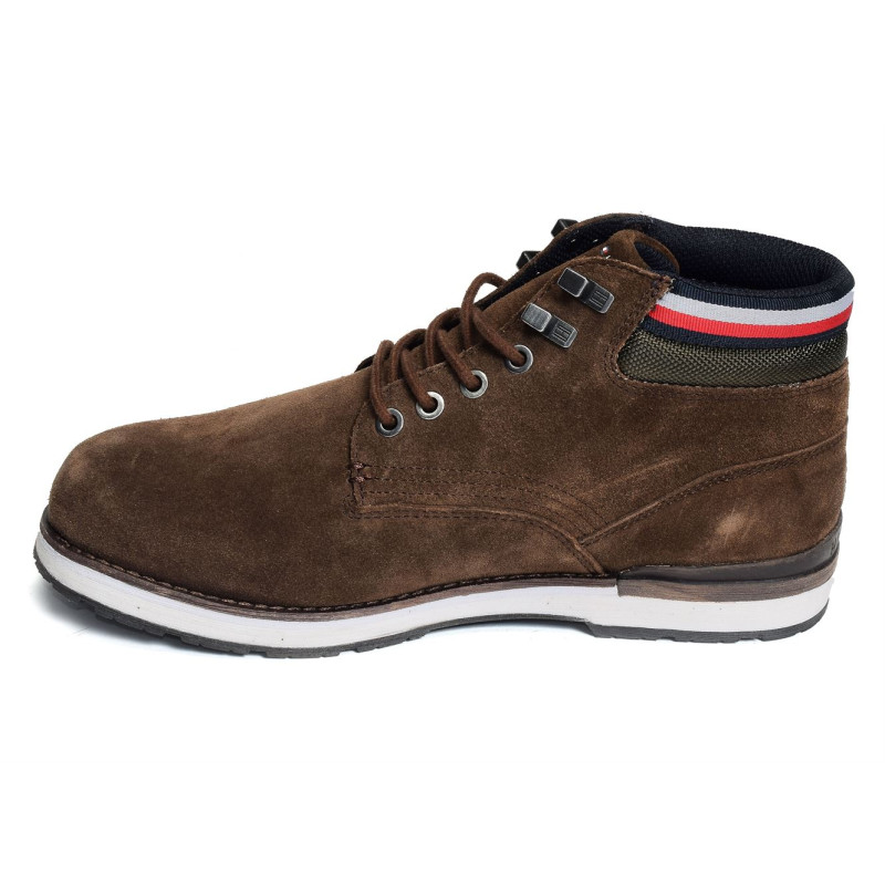 OUTDOOR HILFIGER SUEDE BOOT 4200 Marron, Boots Tommy Hilfiger