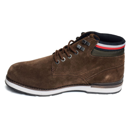 OUTDOOR HILFIGER SUEDE BOOT 4200 Marron, Boots Tommy Hilfiger