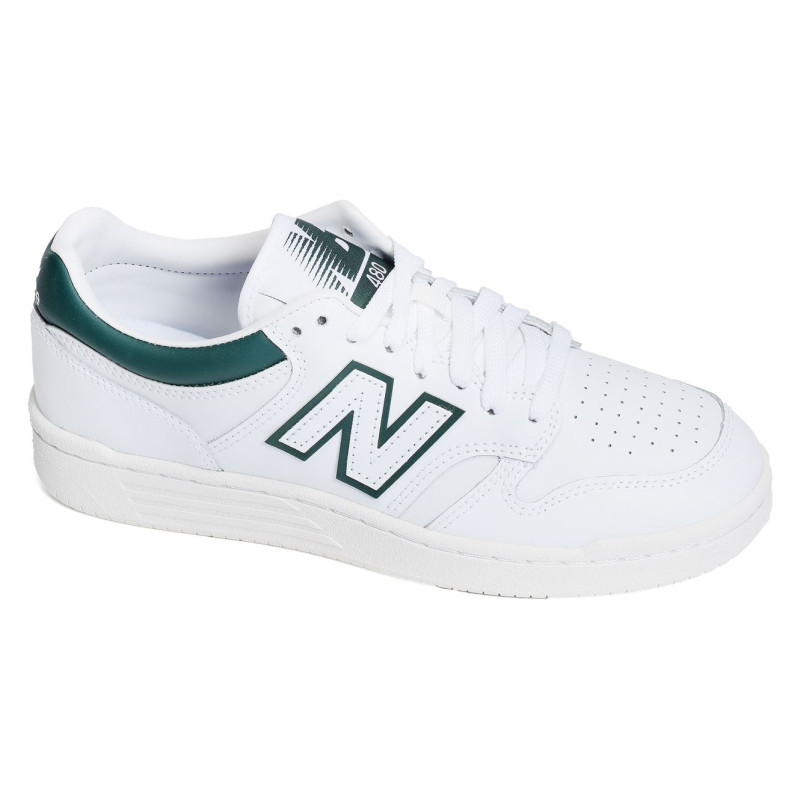 BB480 Blanc Vert, Sneakers basses New Balance