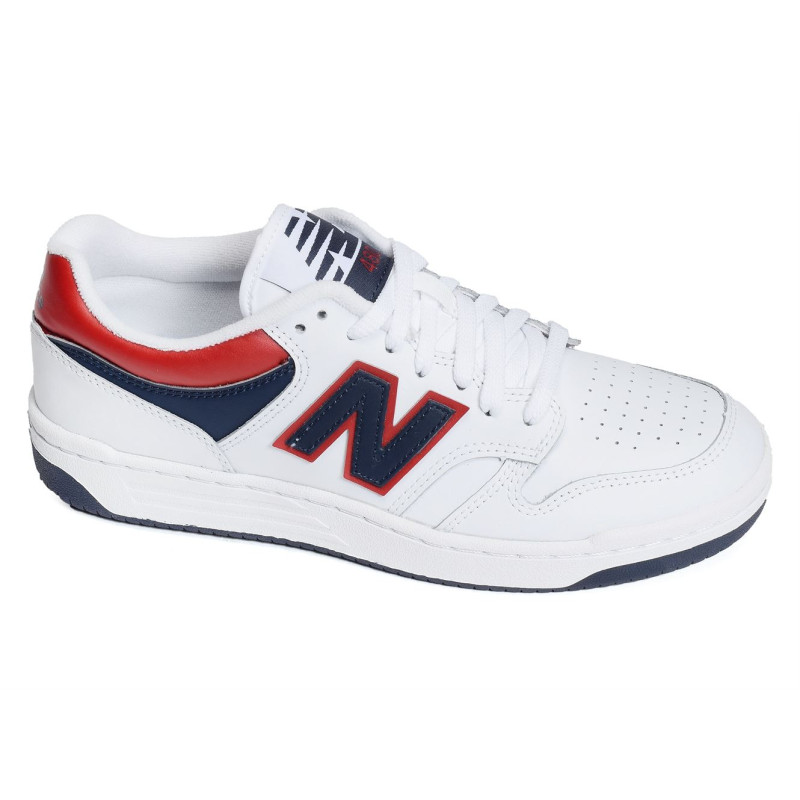 BB480 Blanc Rouge, Sneakers basses New Balance