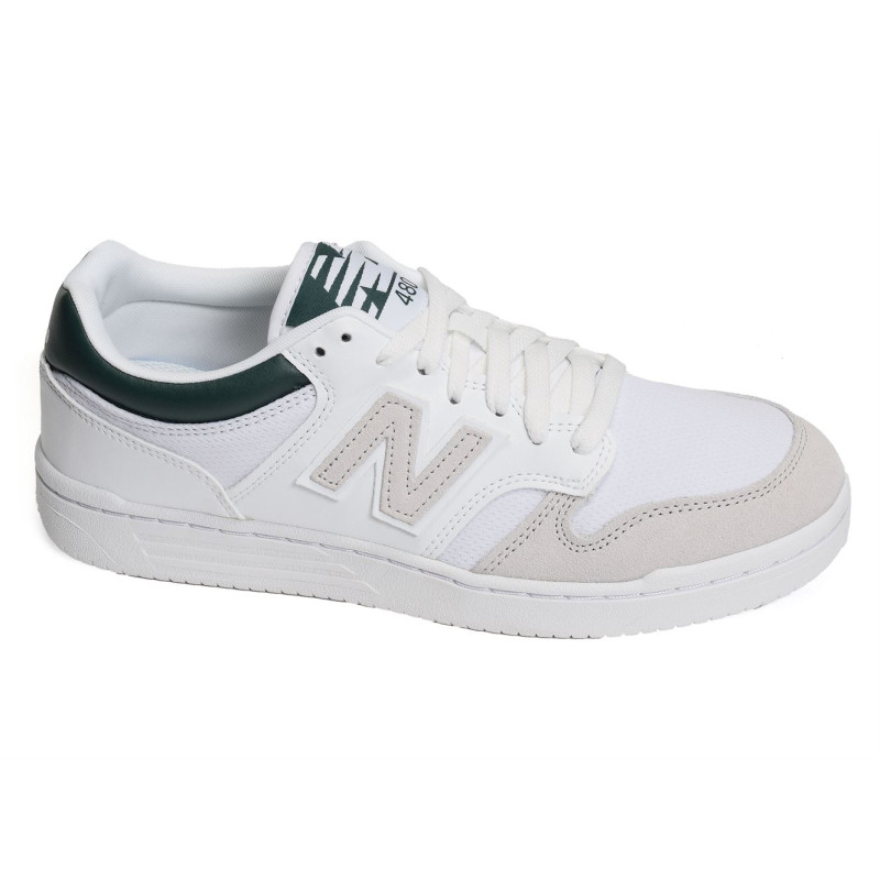 BB480 Blanc Kaki, Sneakers basses New Balance