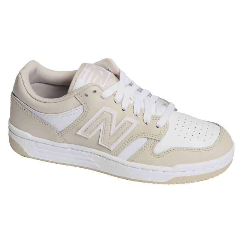 BB480 Beige Blanc, Sneakers basses New Balance