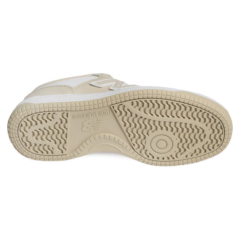 BB480 Beige Blanc, Sneakers basses New Balance