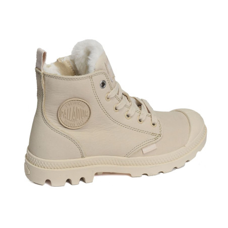 PAMPA HI ZIP Beige, Boots Palladium