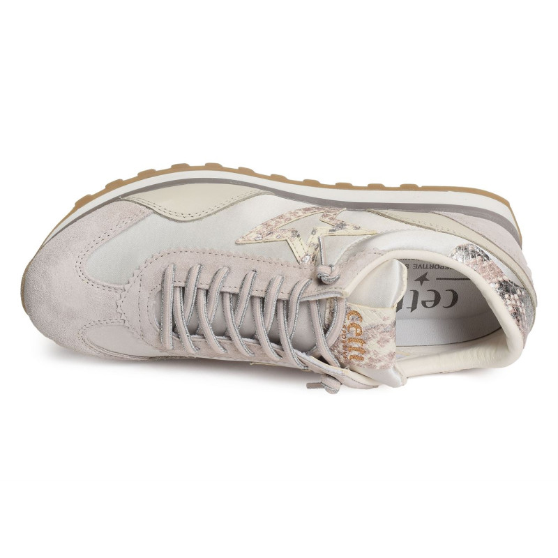 C1259 W Beige Or, Baskets running Cetti