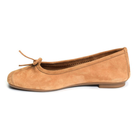 HARMONY Camel, Ballerines Reqins