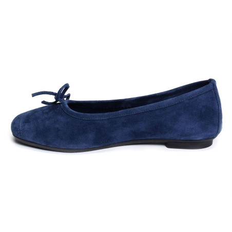 HARMONY Bleu, Ballerines Reqins