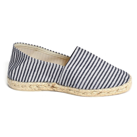 324 Marine Blanc, Espadrilles La Maison de l'Espadrille