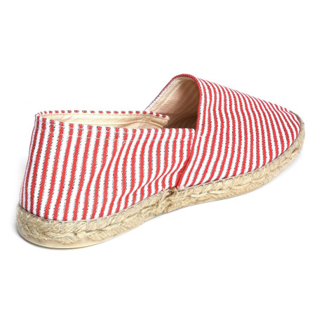 324 Rouge Blanc, Espadrilles La Maison de l'Espadrille