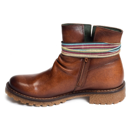 E013 Cognac, Bottines Felmini