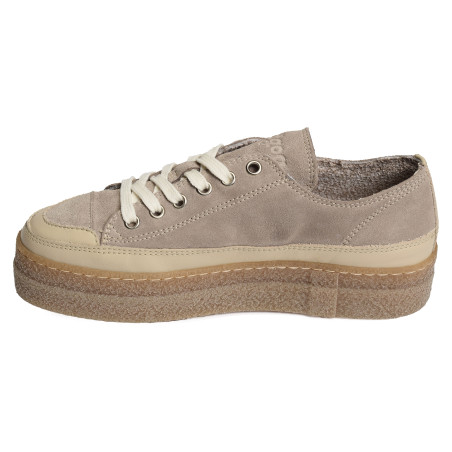 MYO PLATO Taupe, Sneakers basses Patgoa