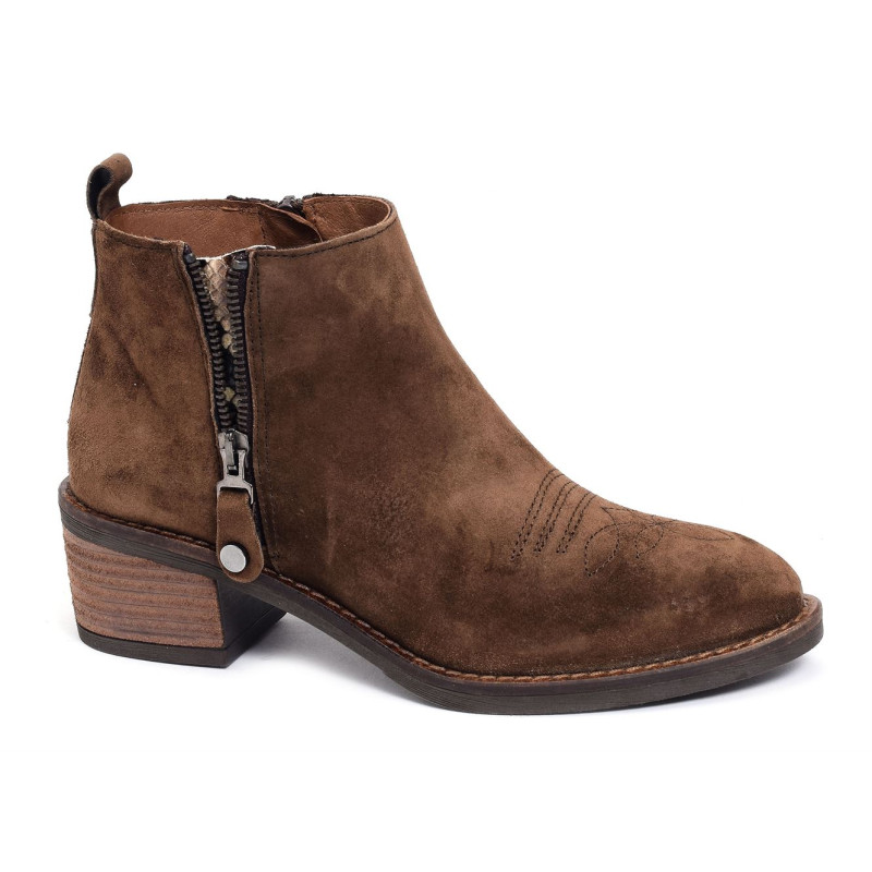 NELLY 4441 Marron, Bottines Alpe