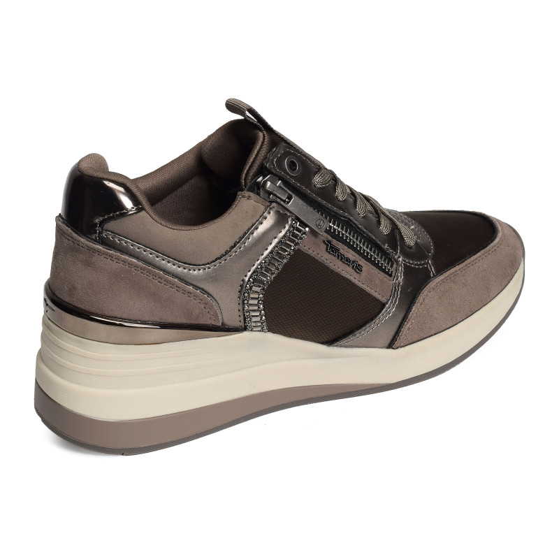 23703 Taupe, Baskets running Tamaris