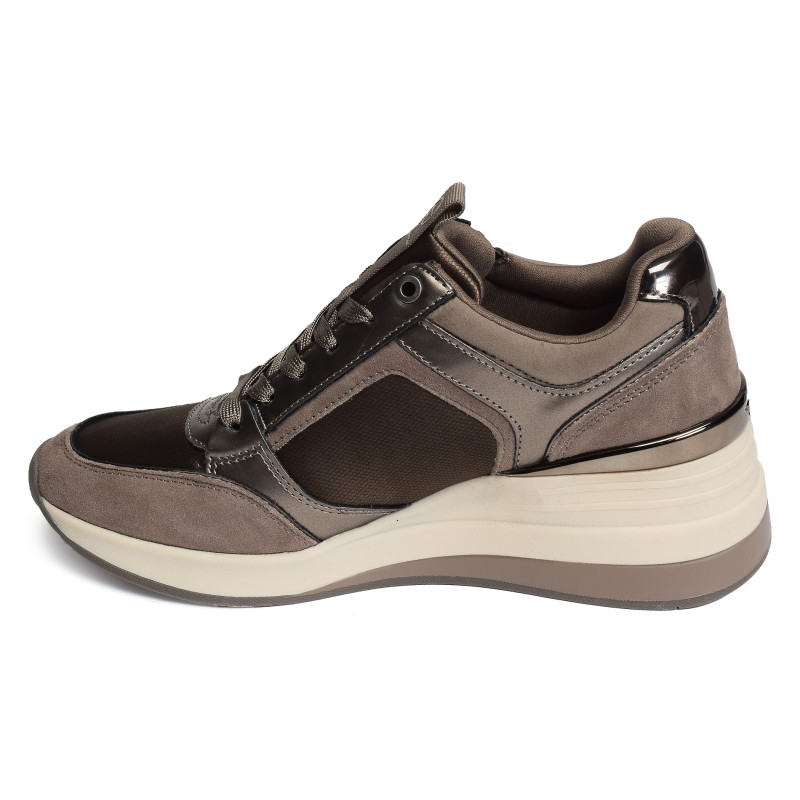 23703 Taupe, Baskets running Tamaris