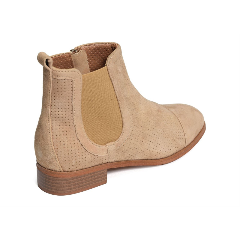 SELENA 06 Beige, Chelsea boots Regarde le Ciel