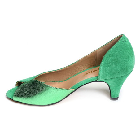 13470 Vert, Peep toes Qootum