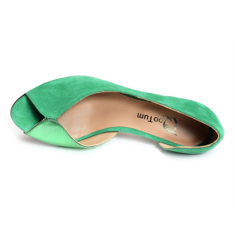 13470 Vert, Peep toes Qootum