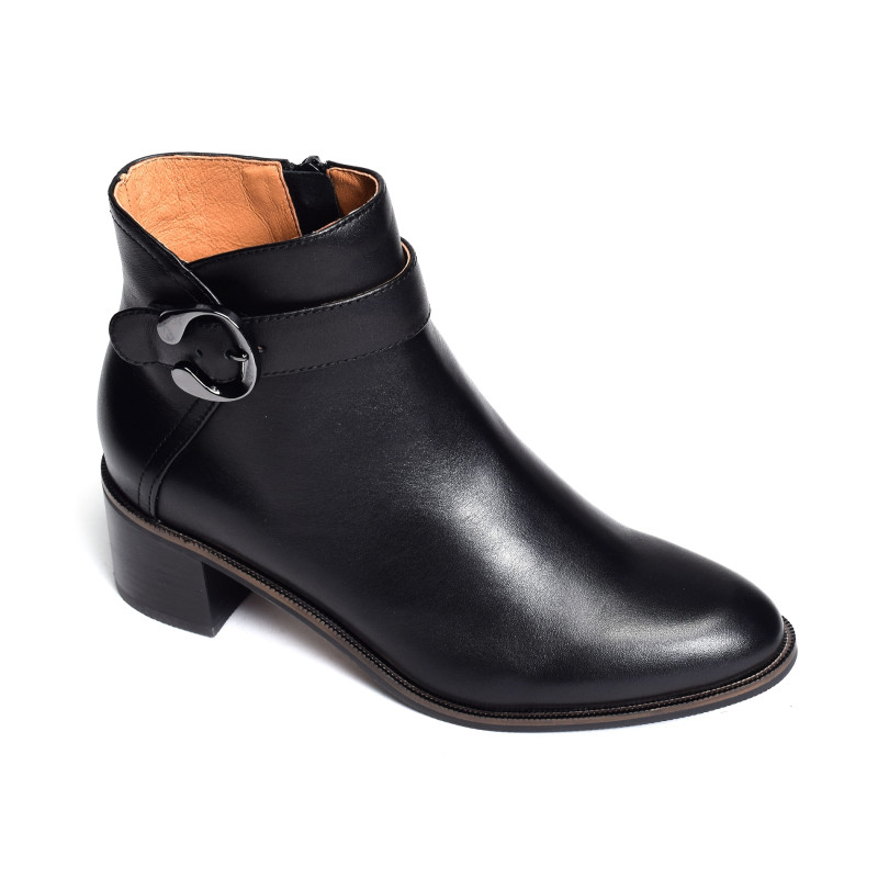 TIRIBA Noir, Bottines Mam'zelle