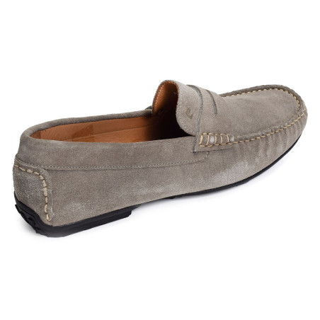 M09 Gris, Mocassins Pierre Cardin