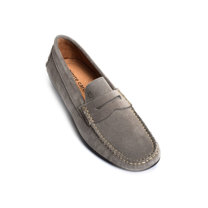 M09 Gris, Mocassins Pierre Cardin