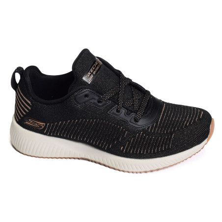 BOBS SQUAD Noir, Baskets running Skechers