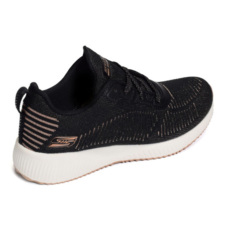 BOBS SQUAD Noir, Baskets running Skechers