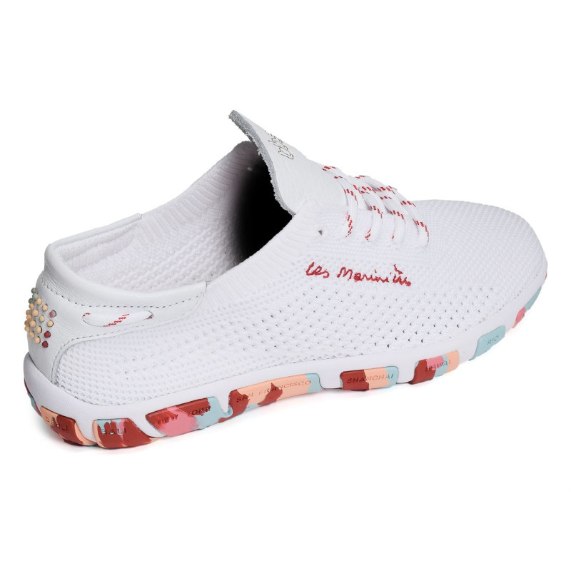 JAZARIA Blanc Multicolore, Chaussures basses TBS