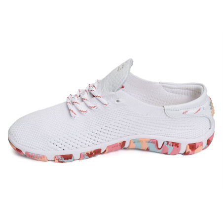 JAZARIA Blanc Multicolore, Chaussures basses TBS