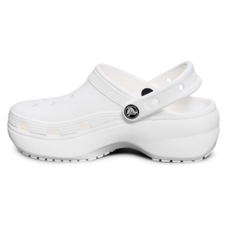 CLASSIC PLATFORM CLOG Blanc, Sabots Crocs