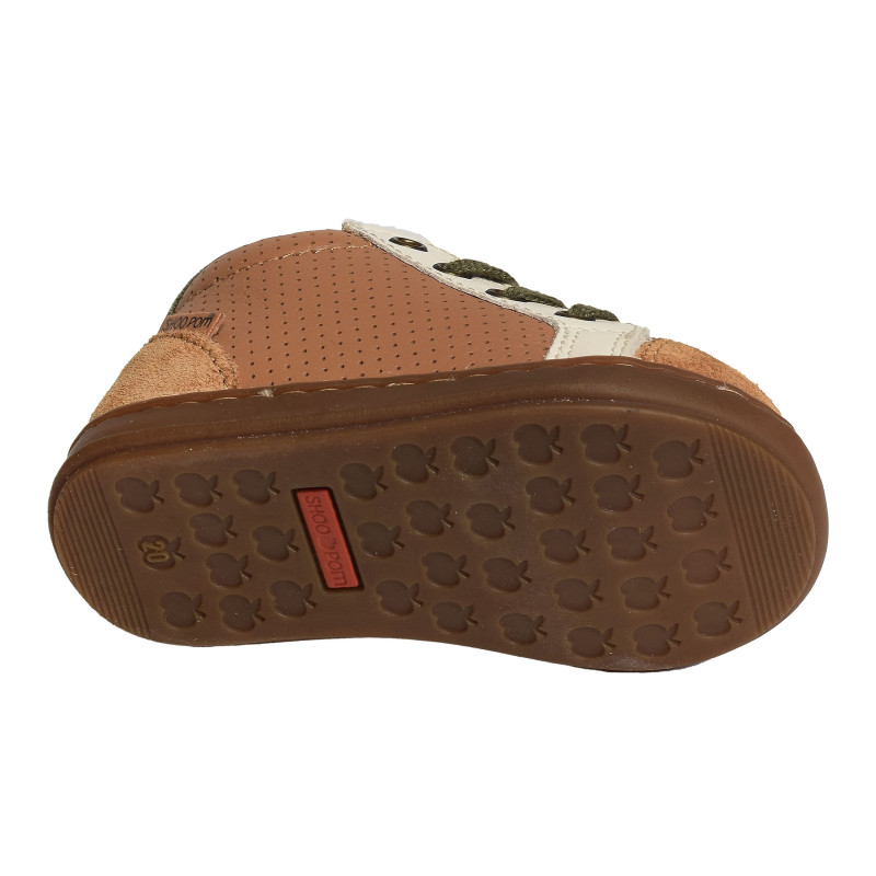 BOUBA ZIP BOX BOY Camel, Chaussures à Lacets Shoopom