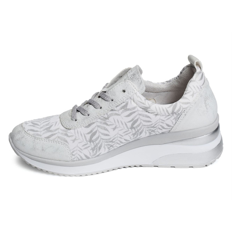 D2401 Blanc Argent, Baskets running Remonte