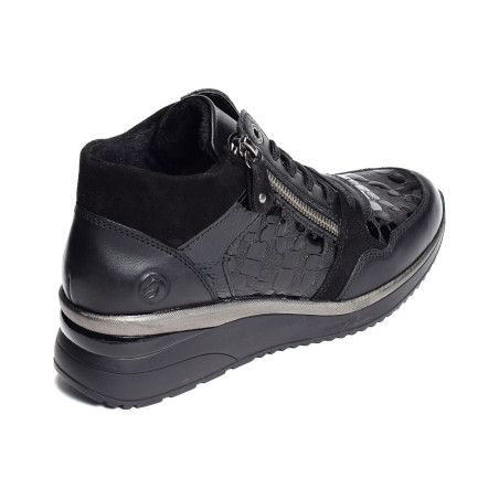 D2470 Noir Noir, Baskets running Remonte