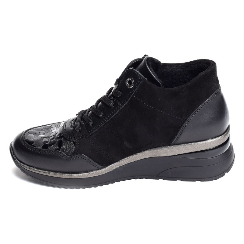 D2470 Noir Noir, Baskets running Remonte