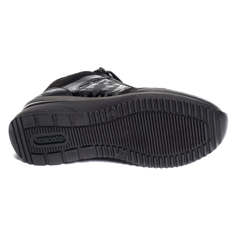 D2470 Noir Noir, Baskets running Remonte