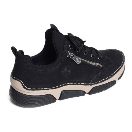 45973 Noir, Sneakers basses Rieker