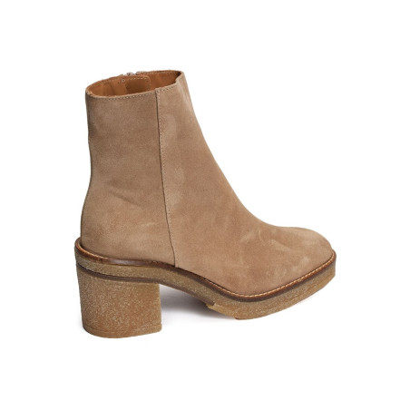 JANIS 2626 Beige, Bottines Alpe