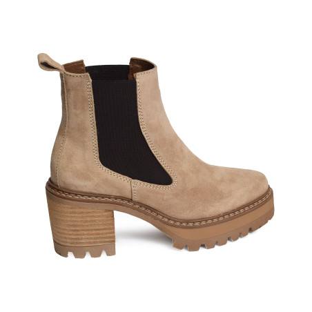 NEW AMELIE 2436 Beige, Chelsea boots Alpe