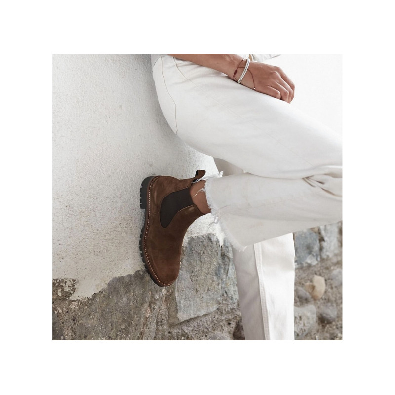 MILITARE 2609 Marron Foncé, Chelsea boots Alpe