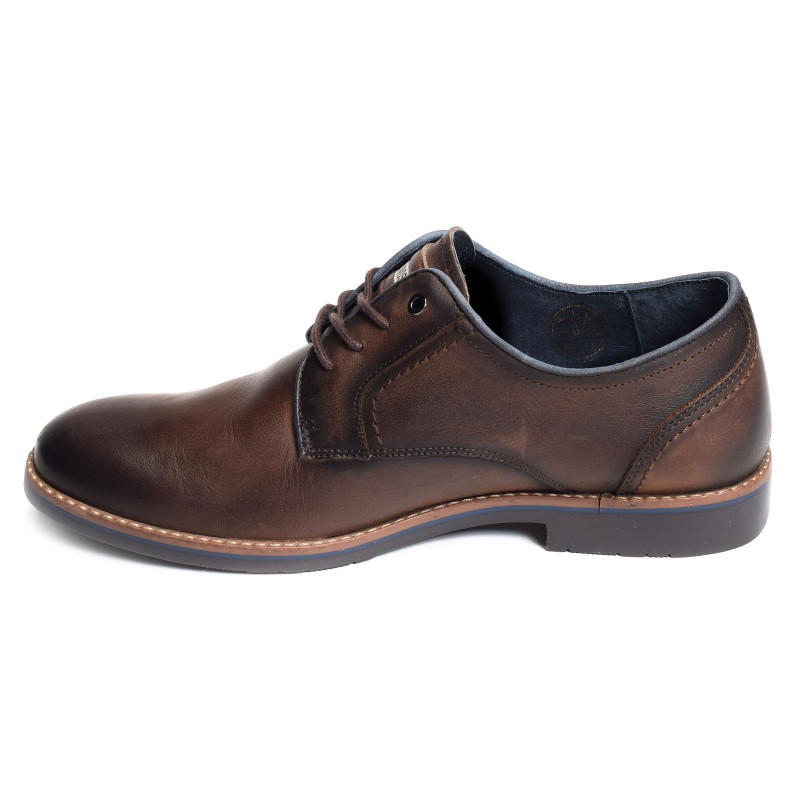 LEON 4074 Marron, Chaussures de Ville Pikolinos