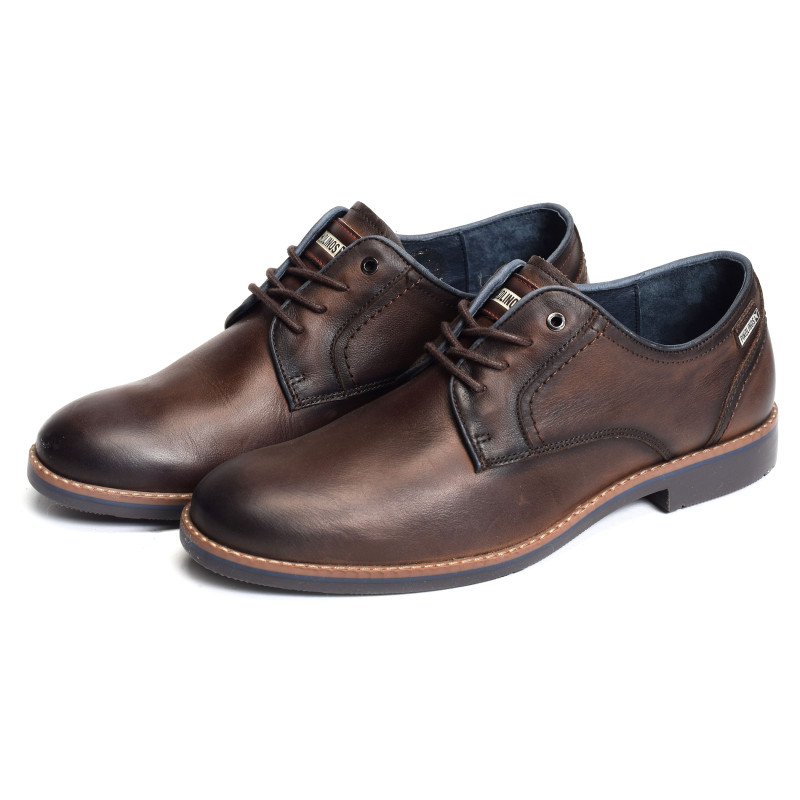 LEON 4074 Marron, Chaussures de Ville Pikolinos