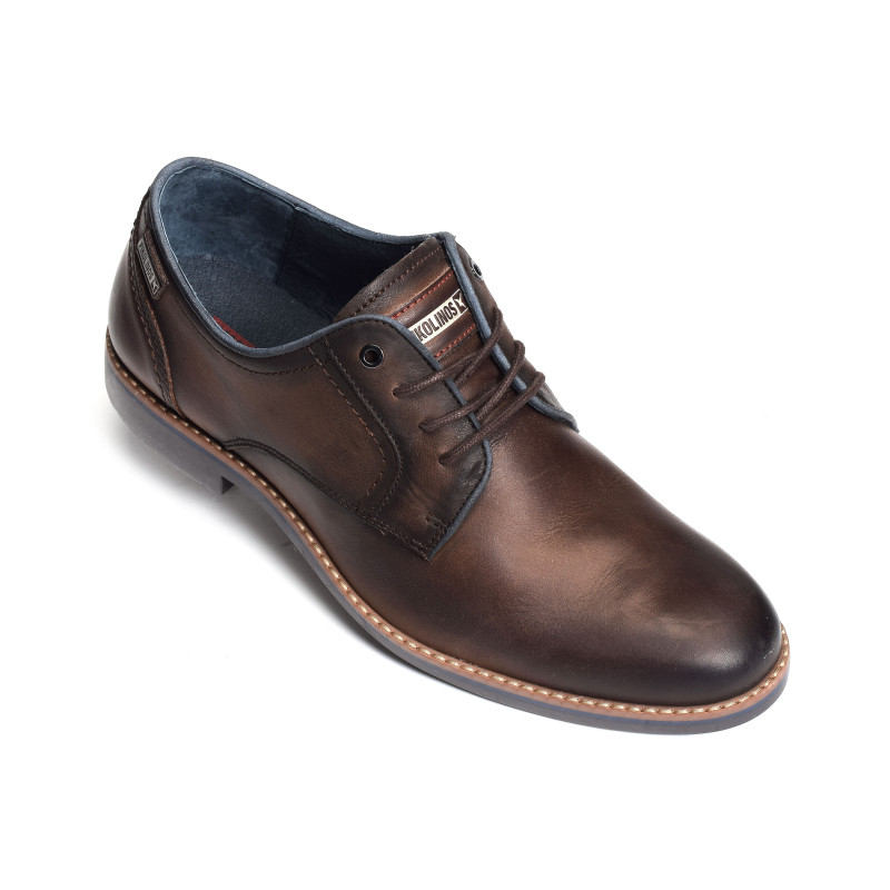 LEON 4074 Marron, Chaussures de Ville Pikolinos