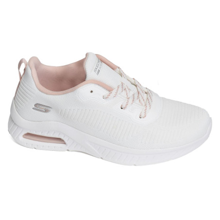 SQUAD AIR Blanc, Baskets running Skechers