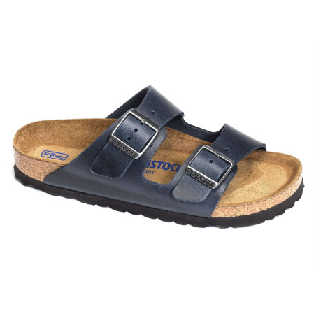 ARIZONA SFB CUIR W Marine, Mules Birkenstock