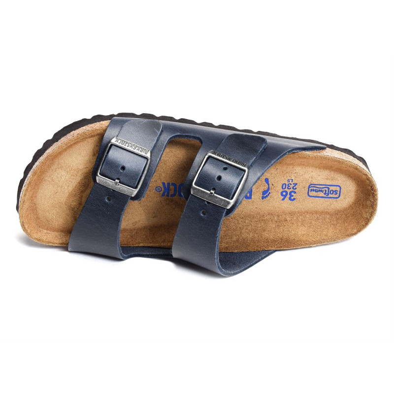 ARIZONA SFB CUIR W Marine, Mules Birkenstock