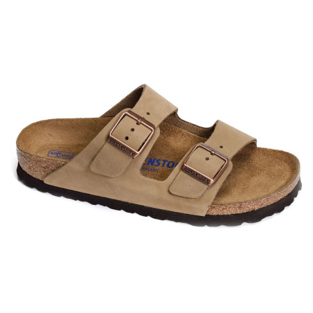 ARIZONA SFB CUIR W Taupe, Mules Birkenstock