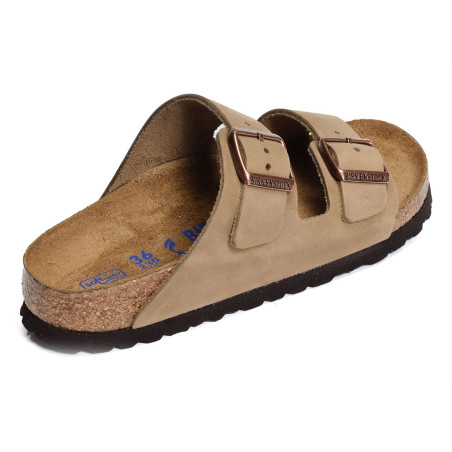 ARIZONA SFB CUIR W Taupe, Mules Birkenstock