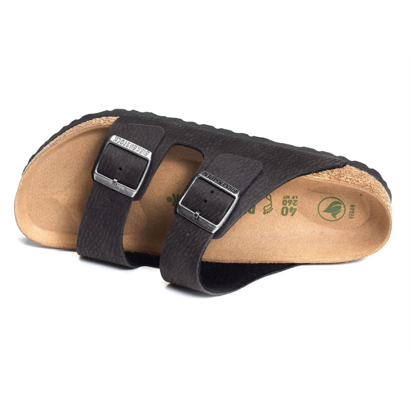 ARIZONA VEGAN Noir, Mules Birkenstock