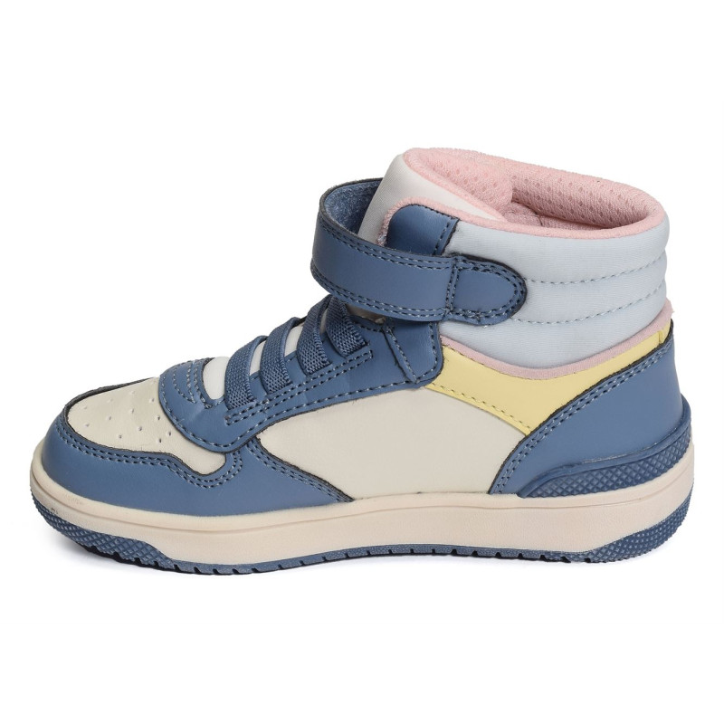 J WASHIBA A Blanc Bleu, Baskets montantes Geox