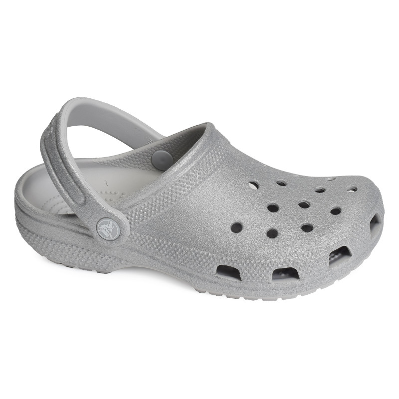 CLASSIC GLITTER CLOG Argent, Sabots Crocs