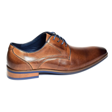 GAHAN Cognac, Chaussures de Ville Kdopa